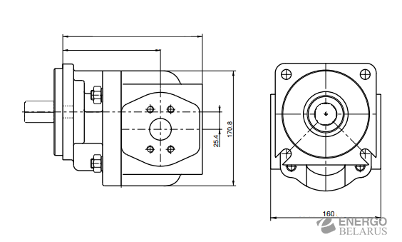 Гидромотор PARKER 7049211004